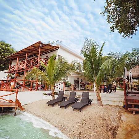 El Buho Lagoon Bacalar Bagian luar foto