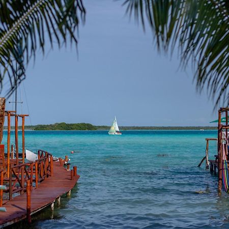 El Buho Lagoon Bacalar Bagian luar foto
