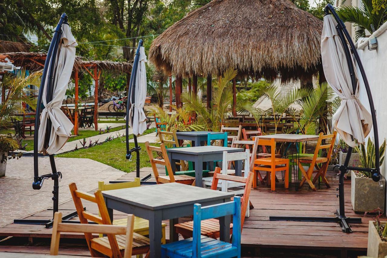 El Buho Lagoon Bacalar Bagian luar foto