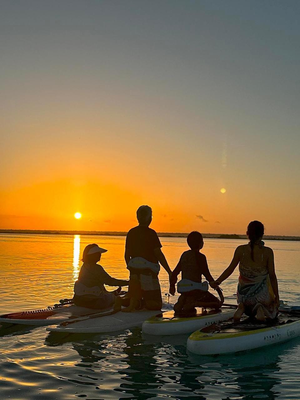 El Buho Lagoon Bacalar Bagian luar foto