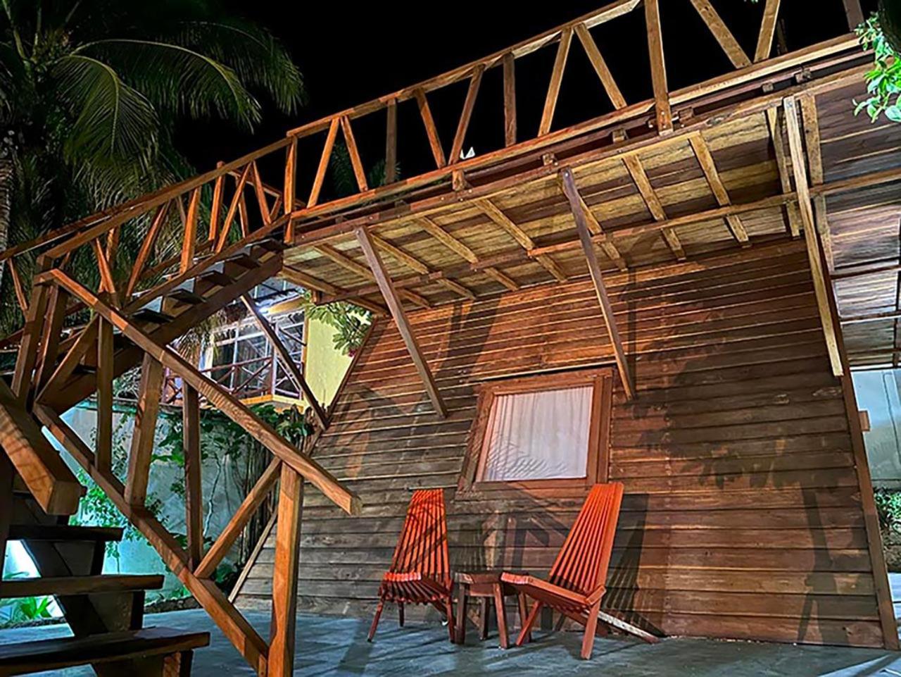 El Buho Lagoon Bacalar Bagian luar foto